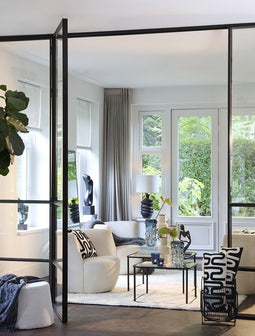Light&living Plaid 170x130 cm RISCA donker grijs