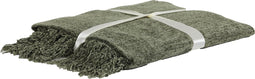 Light & Living - Plaid JULIETTA - 152x127x0.5cm - Groen