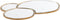 Light&living Plateau 44x35x1 cm DALENA glas goud