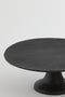 Light & Living Plateau Mokuna M - Metaal - Zwart - 35 x 13 x 35 cm (BxHxD)