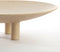 Light&living Plateau op voet Ø40x11 cm TABUA zand+licht bruin gespikkeld