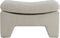 Light & Living Poef Dasha - Beige - 80x40x48,5cm - Modern