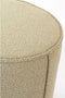 Light & Living Poef Haeley - Bruin - Ø50cm - Modern