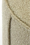 Light & Living Poef Haeley - Bruin - Ø50cm - Modern
