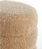 Light & Living Poef Jobbi - Bruin - Ø40cm - Modern