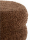 Light & Living Poef Jobbi - Bruin - Ø40cm - Modern