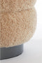 Light & Living Poef Jobbi - Bruin - Ø40cm - Modern