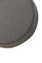 Light & Living Poef Lauryn - Bouclé Ø59cm - Grijs/Bruin