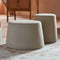 Light & Living Poef Lauryn - Bruin - Ø59cm - Modern