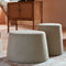 Light & Living Poef Lauryn - Bruin - Ø59cm - Modern