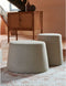 Light & Living Poef Lauryn - Bruin - Ø59cm - Modern