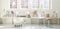 Light & Living Poef Lauryn - Wit Bouclé - Ø39cm - Modern