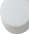 Light & Living Poef Lauryn - Wit Bouclé - Ø39cm - Modern