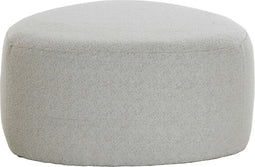 Light & Living Poef Liberia - Bouclé - 68 x 68cm - Beige