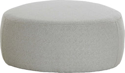 Light & Living Poef Liberia - Bouclé - 80 x 80cm - Beige