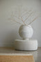 Light & Living Poef Liberia - Bouclé - 80 x 80cm - Beige