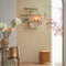 Light & Living Poef Nadien - Velvet Karamel - Ø40cm