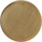 Light & Living Poef Nadien - Velvet Karamel - Ø40cm