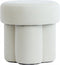Light&living Poef Ø42x43 cm CURTEA crème