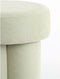 Light&living Poef Ø42x43 cm CURTEA licht groen