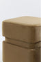 Light & Living Poef Piazza - Bruin - 40x40x42.5cm - Modern