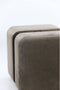 Light & Living Poef Piazza - Grijs - 40x40x42.5cm - Modern