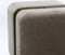 Light & Living Poef Piazza - Grijs - 40x40x42.5cm - Modern