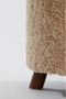 Light & Living Poef Polly - Bruin - Ø40cm - Modern