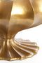 Light&living Pot deco op voet 18x17x31 cm MIKIE antiek brons+mat zwart