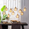 Light & Living Rakel Hanglamp - Antiek Brons/Smoke - 10L - 124x35x60cm