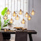 Light & Living Rakel Hanglamp - Antiek Brons/Smoke - 10L - 124x35x60cm