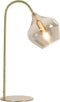 Light & Living Rakel Tafellamp - Antiek Brons/Smoke - 28x17x50,5 cm