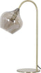 Light & Living Rakel Tafellamp - Antiek Brons/Smoke - 28x17x50,5 cm