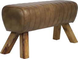 Light & Living Ramy - Bank - Donkerbruin - 87x30x46cm