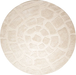 Light & Living Rond Vloerkleed Bajelo - 220cm - Beige