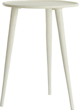 Light & Living Ronde Bijzettafel Babina - 36cm - Crème