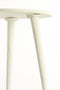 Light & Living Ronde Bijzettafel Babina - 36cm - Crème