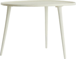Light & Living Ronde Bijzettafel Babina - 59cm - Crème