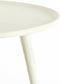 Light & Living Ronde Bijzettafel Babina - 59cm - Crème
