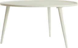 Light & Living Ronde Bijzettafel Babina - 68cm - Crème