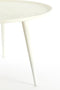 Light & Living Ronde Bijzettafel Babina - 68cm - Crème