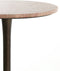 Light & Living Ronde Bijzettafel Dolin - Travertin - 48cm