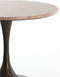 Light & Living Ronde Bijzettafel Dolin - Travertin - 59cm