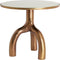 Light & Living Ronde Bijzettafel Mello - Ø50cm - Brons