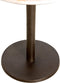 Light & Living Ronde Bijzettafel Pazo - Marmer - 48cm - Zand