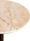 Light & Living Ronde Bijzettafel Pazo - Marmer - 48cm - Zand