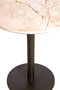 Light & Living Ronde Bijzettafel Pazo - Marmer - 48cm - Zand