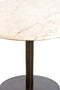 Light & Living Ronde Bijzettafel Pazo - Marmer - 61cm - Zand
