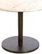 Light & Living Ronde Bijzettafel Pazo - Marmer - 61cm - Zand