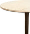Light & Living Ronde Bijzettafel Pazo - Marmer - 61cm - Zand